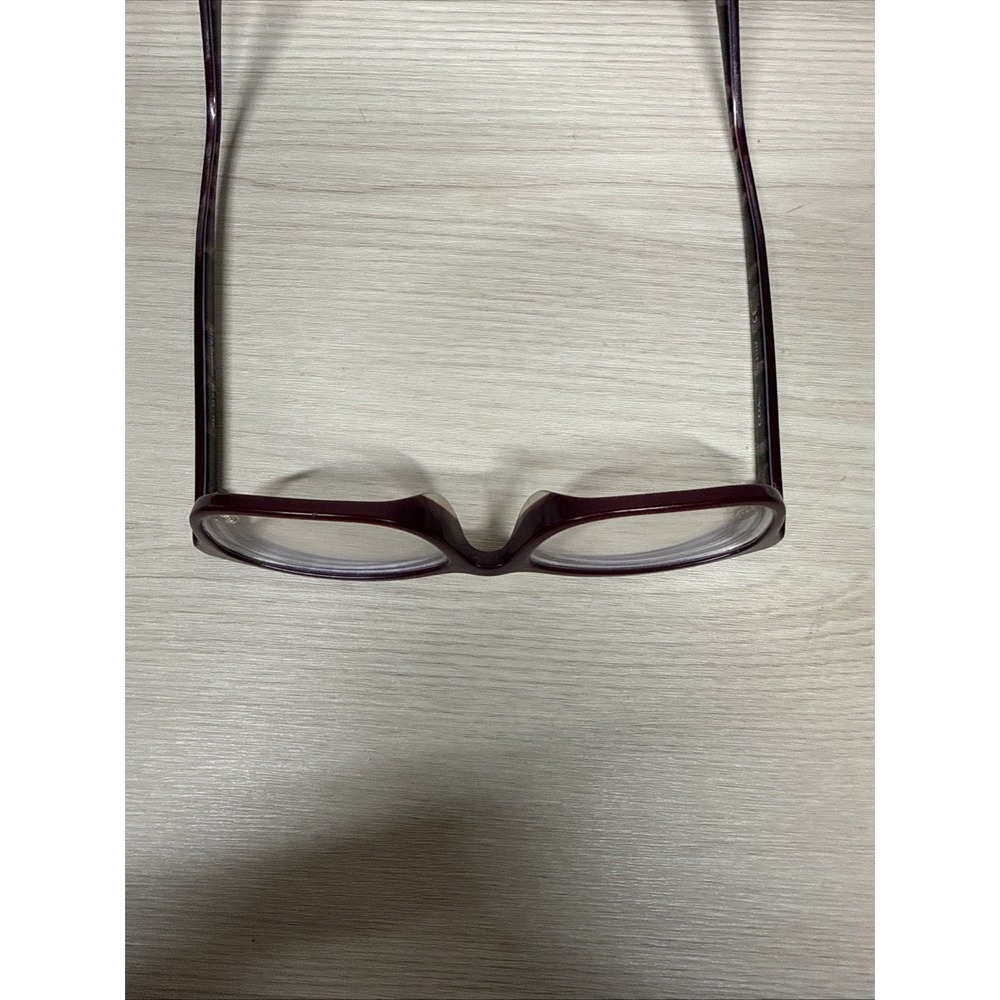 COACH HC6174 5479 54/17 Oxblood 140 Women's Eyeglass Frames Only Full Rim Maroon - Picture 8 of 9